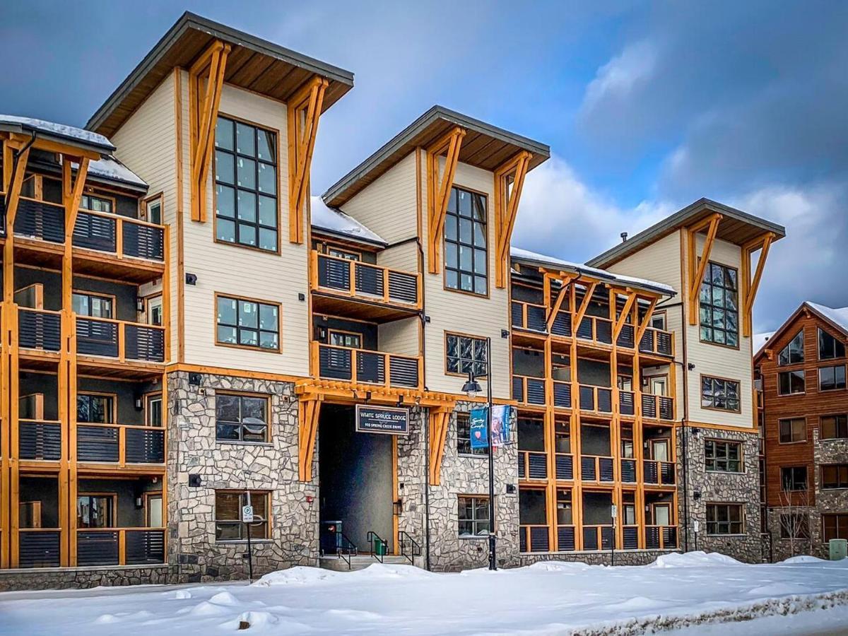 Spring Creek Luxury King One Bedroom At White Spruce Lodge Canmore Dış mekan fotoğraf