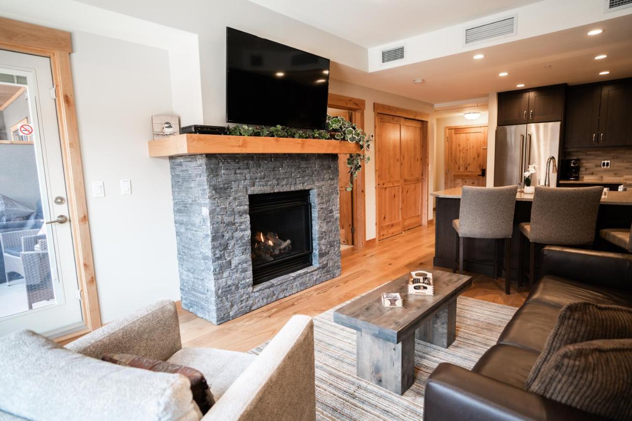 Spring Creek Luxury King One Bedroom At White Spruce Lodge Canmore Dış mekan fotoğraf